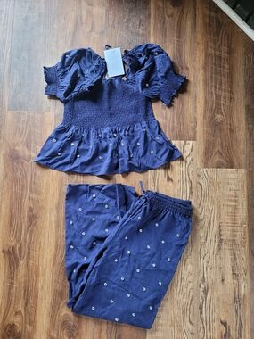 Hill House Navy Blue Seqence Matching Set